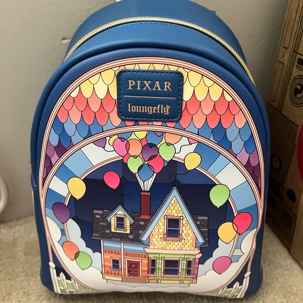Loungefly Blue Pixar Up Backpack